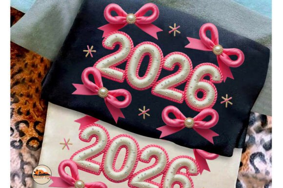 Download Faux Yarn Pink 2026 Happy New Year Png - Premium Resources