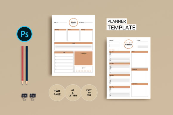 Download Printable Blogger Planner Template - Planner template Collection
